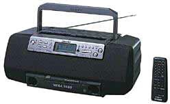 SONY CFD-W57 CDラジオカセットコーダー(中古品)