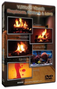 Vjworld Visuals: Fireplaces Fishtank & Lava [DVD] [Import](中古品)