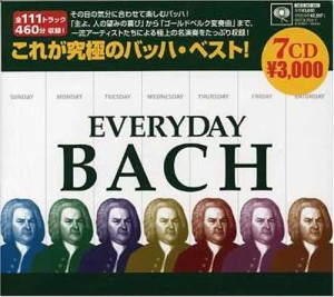 エヴリディ・バッハ~究極のバッハ・ベスト(中古品)