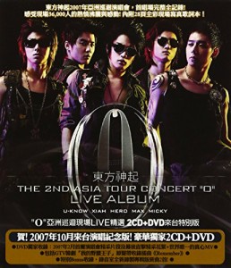 The 2nd Asia Tour Concert 'O' (2CD+DVD 台湾特別版)(台湾盤)(中古品)