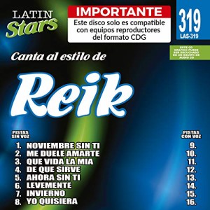 Karaoke: Reik - Latin Stars Karaoke(中古品)