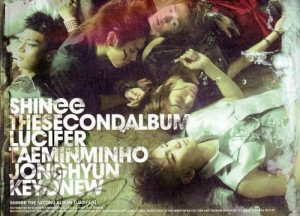 SHINee 2集 - LUCIFER (Type A)(韓国盤)(中古品)