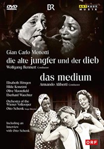 Gian Carlo Menotti: Old Maid & The Thief / The Medium [DVD] [Import](中古品)