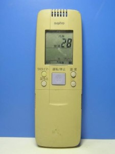 三洋電機 エアコンリモコン RCS-VR8A(中古品)