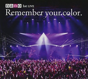 1stライブアルバム+DVD 初回生産限定盤 「Remember your color.」(中古品)