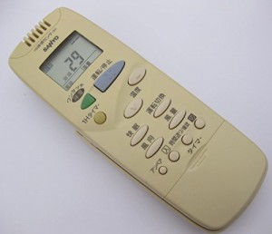 三洋電機 エアコンリモコン RCS-SH1(中古品)