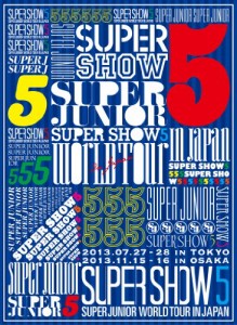 SUPER JUNIOR WORLD TOUR SUPER SHOW5 in JAPAN (3枚組DVD) (初回生産限定 (中古品)