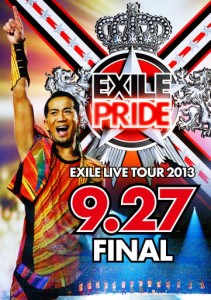 EXILE LIVE TOUR 2013 “EXILE PRIDE" 9.27 FINAL (3枚組DVD)(中古品)