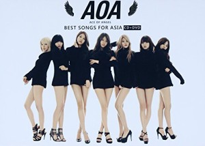 A級精選 Best Songs For Asia (CD + DVD) (台湾独占影音珍蔵版) ~ AOA(中古品)