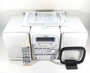 Victor ビクター　JVC　UX-QX1-W パールホワイト　マイクロコンポーネントM(中古品)