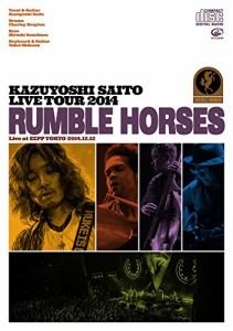 KAZUYOSHI SAITO LIVE TOUR 2014 “RUMBLE HORSES"Live at ZEPP TOKYO 2014(中古品)