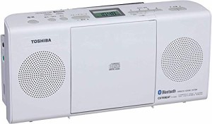 東芝 CDラジオ Bluetooth搭載 TY-CW26 (W) ホワイト(中古品)