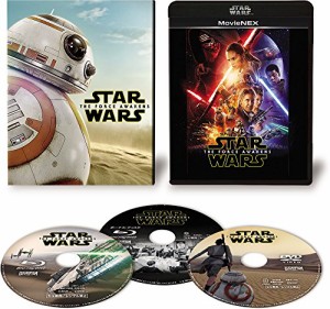 スター・ウォーズ/フォースの覚醒 MovieNEX(初回限定版) [ブルーレイ+DVD+ (中古品)