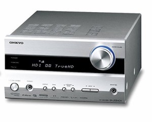 ONKYO AVセンター 5.1ch対応 最大出力30W×5 シルバー SA-205HDX(S)(中古品)