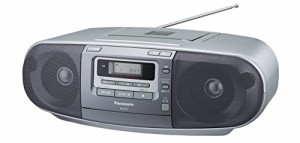 パナソニック ポータブルステレオCDシステム RX-D47-S(中古品)