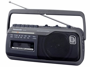 パナソニック ラジオカセットレコーダー RX-M45-H(中古品)