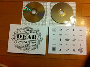 Hey! Say! JUMP LIVE TOUR 2016 DEAR.(初回限定盤) [DVD](中古品)