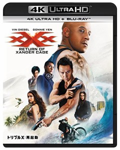 トリプルX:再起動 4K ULTRA HD+Blu-rayセット[4K ULTRA HD + Blu-ray](中古品)
