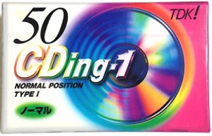 TDK カセットテープ CDing-1 ノーマルポジション CD1-50G(中古品)