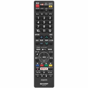 SHARP(シャープ) 液晶テレビ用 リモコン 0106380524(中古品)