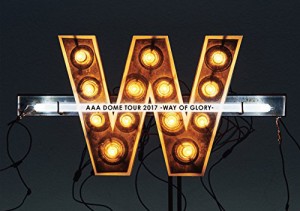 AAA DOME TOUR 2017 -WAY OF GLORY-(DVD2枚組)（スマプラ対応）(初回生産限(中古品)