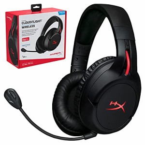 HyperX Cloud Flight ゲーミングヘッドセット ワイヤレス PS4 PS4 Pro 2年 (中古品)