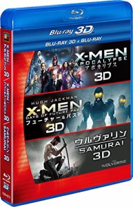 X-MEN 3D2DブルーレイBOX (6枚組) [Blu-ray](中古品)