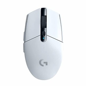 Logicool G ロジクール G ゲーミングマウス ワイヤレス G304 ホワイト HERO(中古品)