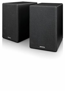 デノン Denon SC-N10 ブックシェルフスピーカー 2ウェイシステム ブラック (中古品)