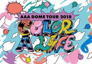 AAA DOME TOUR 2018 COLOR A LIFE(Blu-ray Disc+グッズ)(初回生産限定盤)(中古品)