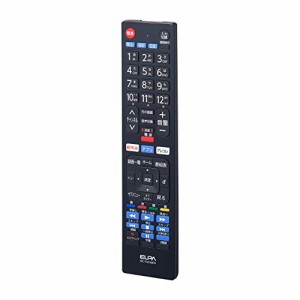 エルパ (ELPA) テレビリモコン パナソニック用 (RC-TV019PA) ビエラ用/テレ(中古品)