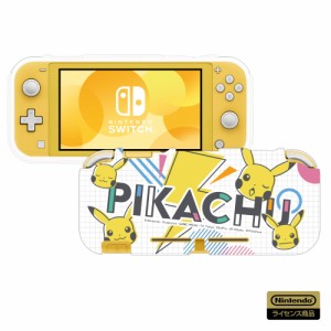 【任天堂ライセンス商品】TPUセミハードカバー for Nintendo Switch ピカチ(中古品)