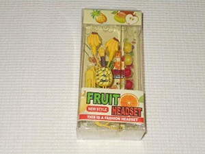 FRUIT HEADSET イヤホン バナナ(中古品)