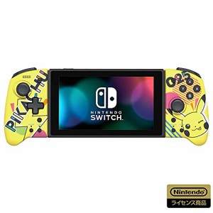 【任天堂ライセンス商品】グリップコントローラー for Nintendo Switch ピ (中古品)