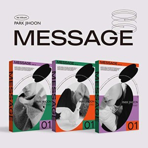 パク・ジフン 1stアルバム - Message(ランダムバージョン)(中古品)