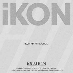 [ KiT ALBUM ] iKON - 4TH MINI ALBUM [ FLASHBACK ] 韓国盤(中古品)