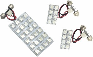 L288 ステップワゴン LED ルームランプ 車種専用 3pcs 白  室内灯 RG1 RG2 RG3 RG4 ホワイト FLUX ホンダ stepwagon