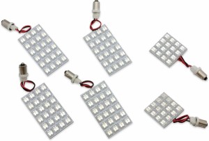 L447 エルグランド E51系 LED ルームランプ 6点セット 高輝度  elgrand FLUX 白 ホワイト 室内灯 車種専用 日産