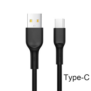 USB to Type-C 長さ1m 充電ケーブル 断線防止 液体シリコンケーブル 柔らかい 10000+回の曲折テスト 急速充電対応 Lightning TypeC 充電/