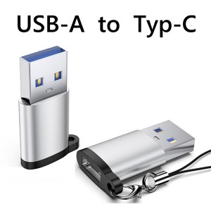 USB to Type-C タイプc 変換アダプター コネクター タイプc アダプター USBアダプター データ転送