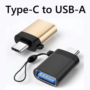 Type-C to USB 変換アダプター Type-Cアダプター OTG USBアダプター データ転送