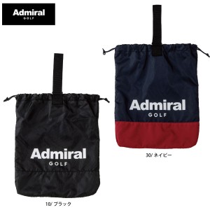 【ネコポス】アドミラルゴルフ ゴルフ シューズバッグ 巾着 ADMZ3AE2 ユニセックス ギフト プレゼント シューズケース Admiral GOLF