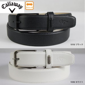 キャロウェイ メタルプレートストレッチベルト ユニセックス C23192101 ゴルフ ベルト シンプル プレゼント CALLAWAY callaway