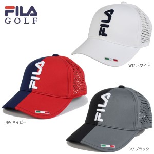 フィラゴルフ メンズ メッシュキャップ 742903 FILA GOLF 帽子 メッシュキャップ サイズ調整可能 フリーサイズ