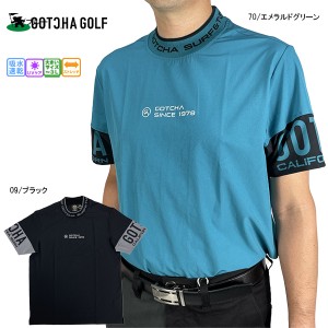 セール ゴルフウェア ゴルフシャツ 半袖シャツ ポロシャツ ガッチャゴルフ　メンズ 232GG1002 吸水速乾 ドライ 水陸両用　大きいサイズ　