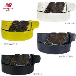 セール SALE ニューバランスゴルフ メンズ バックルベルト 012-2982001 newbalance golf ゴルフアクセサリー 3.5?o幅 日本製 ベルト フリ