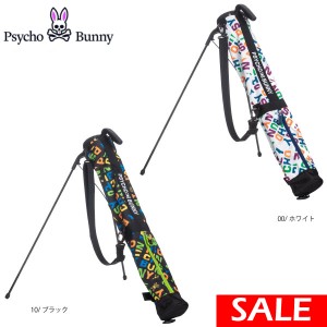 セール サイコバニー セルフタンドキャディバッグ MULTIPLE TYPE PBMG2FK1 4.5型 46インチ Psycho Bunny 