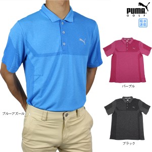 セール プーマ ゴルフウェア 半袖 ポロシャツ メンズ 大きいサイズ 578791 EVOKNIT ブレイカーズポロシャツ メンズ ゴルフ ゴルフウエア 