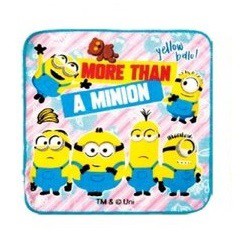 ミニタオル ミニオンズハンドタオル ハンカチ minionsJ 約H20×W20cm