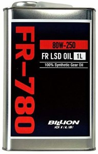 BILLION (ビリオン) OILS FR-780 (FR/4WD 機械式LSD専用 デフオイル) 1L